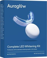 Auraglow Teeth Whitening Kit, LED Accelerator