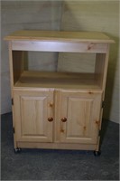 Rolling Cabinet / Microwave Cart
