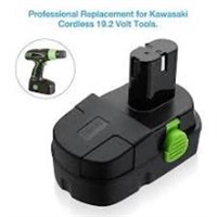 Power Tool Batteries for Kawasaki 19.2 V Battery