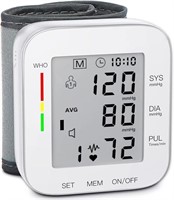 MMIZOO Wrist Blood Pressure Monitor Bp Monitor
