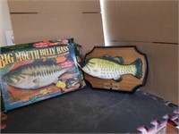 Big mouth Billy bass still sings head moves mouth