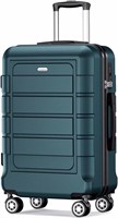 New $170 Green Expandable Hard Side Suitcase