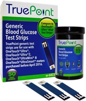 TruePoint Generic Test Strips 50 Count for Use