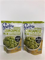 2 Packs of Frontera Original Guacamole Mix