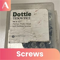 Tekwt812  #8x1/2” self drilling screws