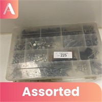 Assortment of Screws, Nuts, Bolts and Other Items