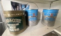 3 Cans Roof Coating