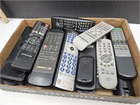 Large Lot of Remote Controls, Sharp, JVC+