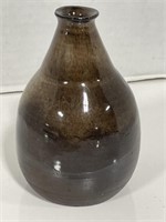 Unique Vase, Dark Brownish Gray in Colour Narrow