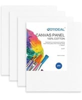 GOTIDEAL Canvas Boards for Painting, 8x10 inch