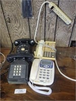 4 Vintage Telephones