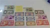 Uncirculated Foreign Paper Money
