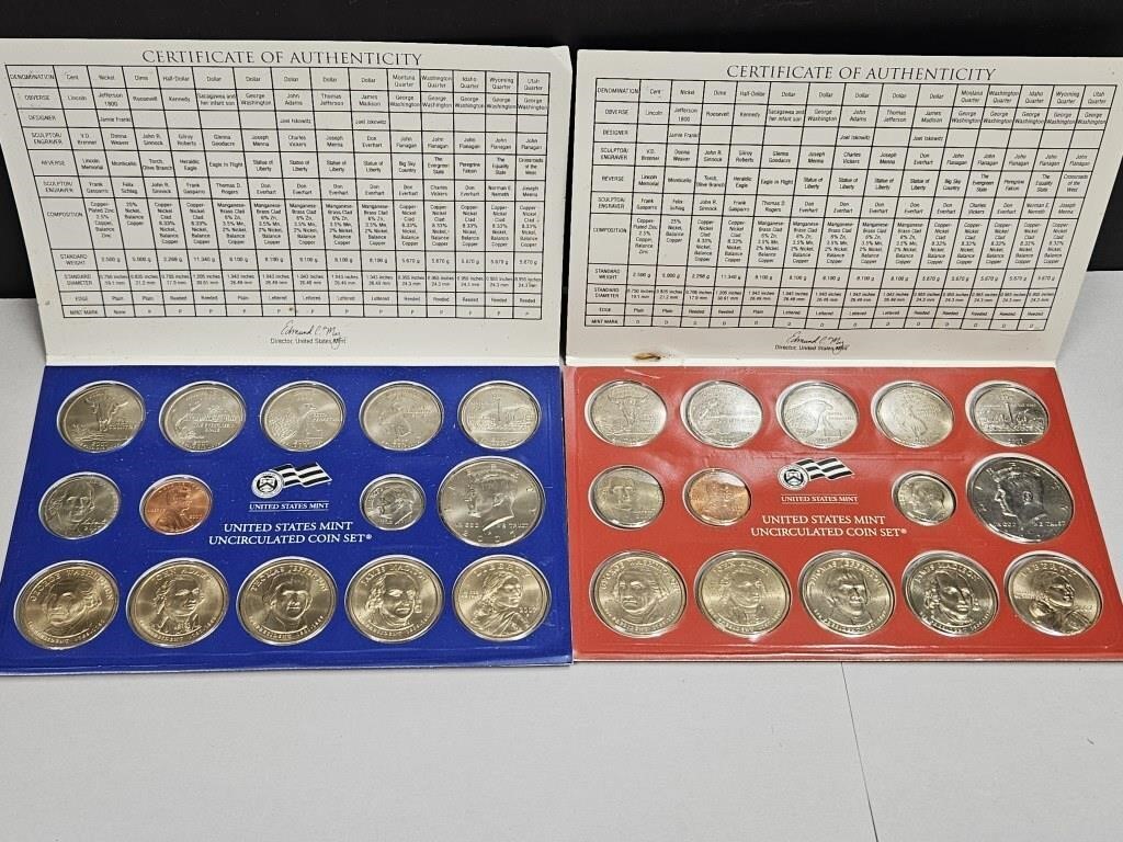 2007 Philadelphia & Denver UNC Coin Sets