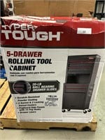 Hyper tough 5 drawer rolling tool cabinet