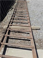 22' METAL CATTLE FEEDER PANEL - SOLID ****