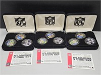NFL Colorized Statehood 9 Coins Peyton Manning
