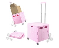 Honshine Foldable Cart with Stair Climbing Wheels,