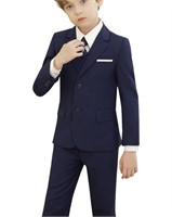 Size 2 ROELAID Boys Suit Slim Fit 7-Piece,Formal