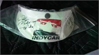 Indy Car Helmet Visor Autographed