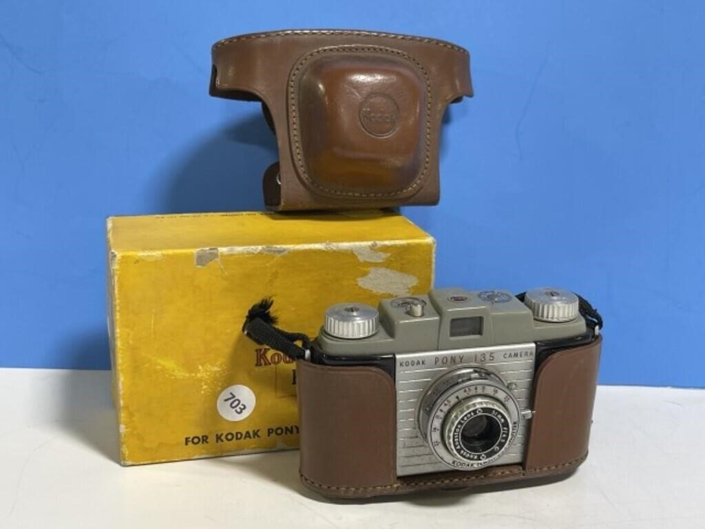 Vintage Kodak Field Case for Kodak Pony 135 Camera
