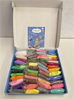 New 50 color modeling clay set