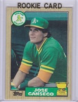 JOSE CANSECO Topps ALL-STAR ROOKIE Oakland A's