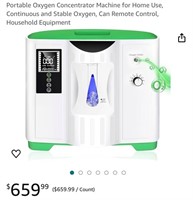 Portable Oxygen Concentrator Machine for Home