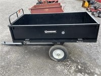 STRONGWAY UTILITY CART, 32" X 60" W/ DUMP FEATURE