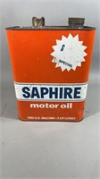 Saphire Motor Oil Can