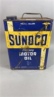 Sunoco Motor Oil Can