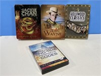 3 Collectors Edition Steel Books of DVDs plus