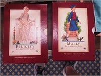 Two sets of American Girl books: Felicity and