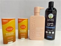 Personal care items deodorant, conditioner and