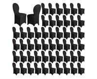 Macarrie 100 Pcs Spandex Chair Covers Bulk