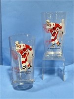 Arby's 2002 Detroit Red Wing Glasses, Hull &