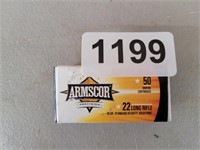 (50) ARMSCOR .22LR AMMO