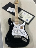 Starcaster Fender Guitar Signed by Led Zeppelin