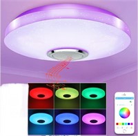 New RGB LED Flush Mount Ceiling Light with App