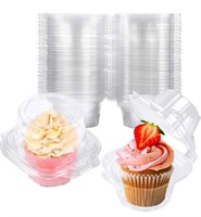New NPLUX 50 Pack Individual Cupcake Containers