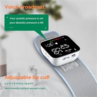 Rechargeable Digital Wrist Blood Pressure Cuff