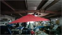 3 Outdoor Red Umbrella's