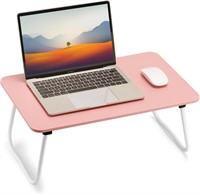 FISYOD Foldable Laptop Desk  Pink Medium