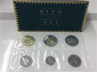 Newly Released King Charles Ill Coin Set
