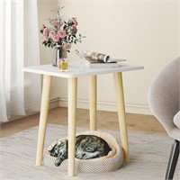 MIRROTOWEL Side Table for Living Room  Bedroom