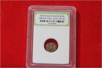 A Slabbed Roman  Bronze Coin