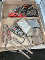 DRILL BITS, WRENCHES, ELECTRIC DRILL