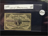 3 CENT 3rd  ISSUE FRACTIONAL CURRENCY