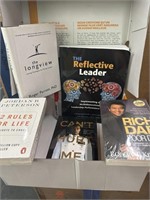 Leadership and improvement, lot of 5 books, some
