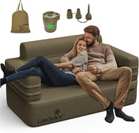 Luxchoice Inflatable Sofa with Built-in Pump
