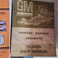 GM  1969 SHOP MANUAL, NADA TITLE BOOK